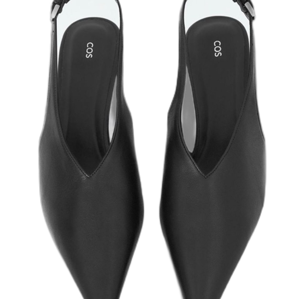 COS Women's Black Slingback Shoes